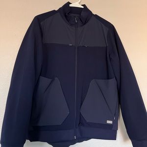 Figs Navy Insulated Jacket